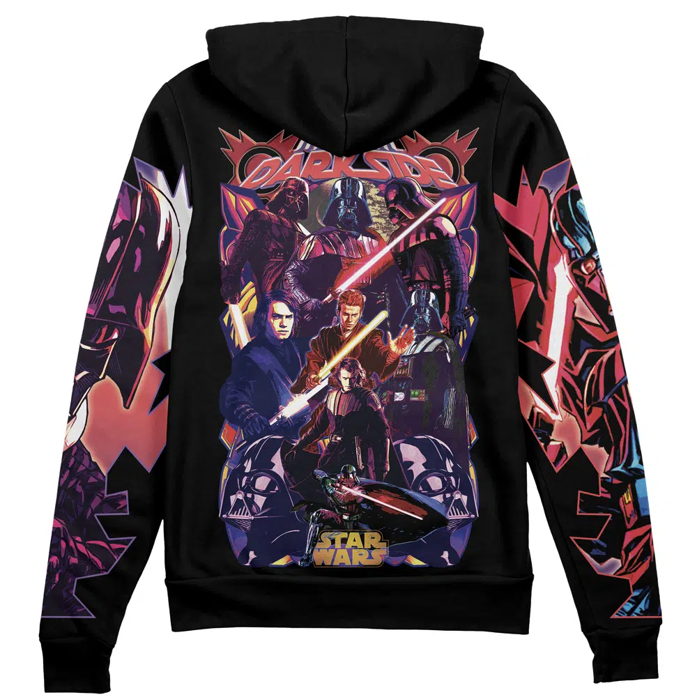 Buildercar - Anakin Skywalker x Darth Vader Star Wars Streetwear Zip Hoodie Jacket