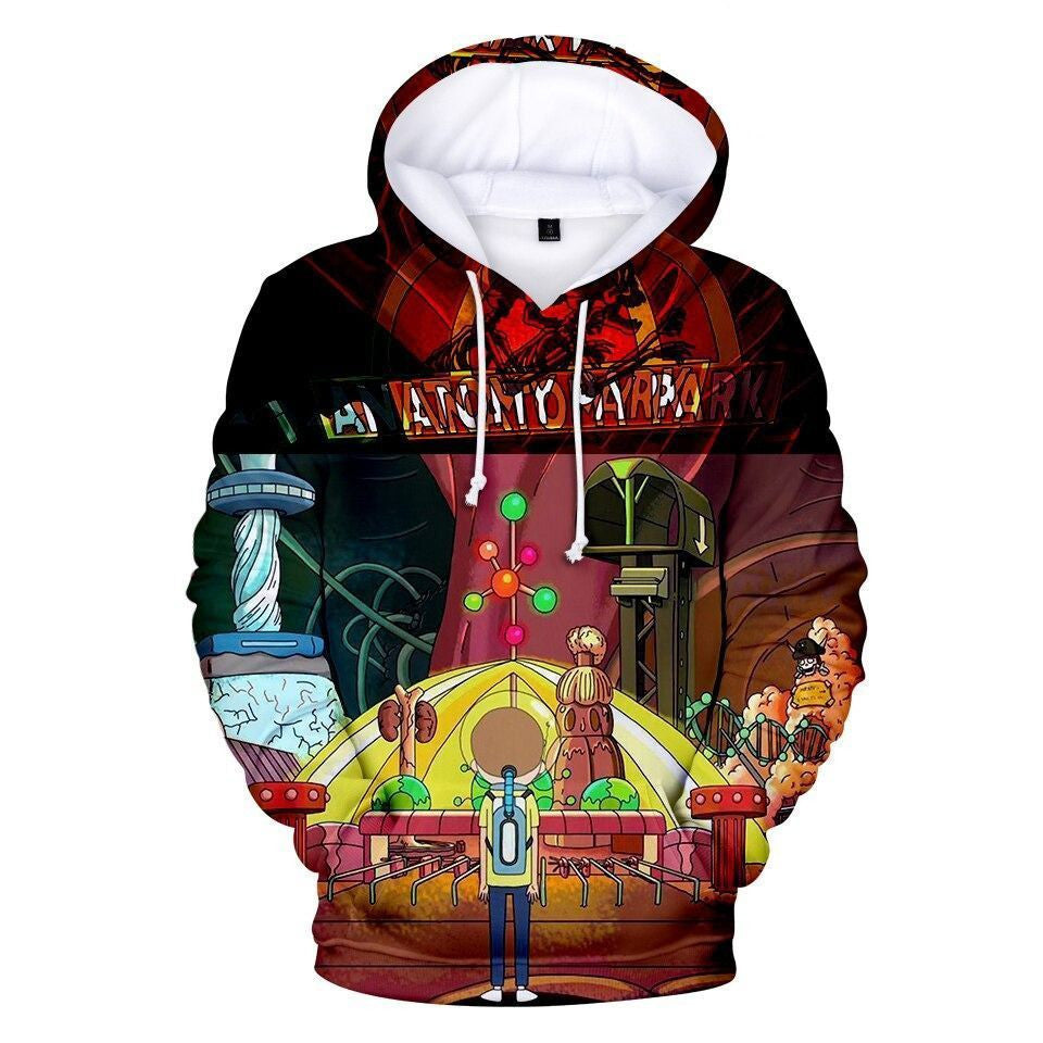 Buildercar - Anatomy Park Rick And Morty Gift For Men And Women Over Print 3d Hoodie 860