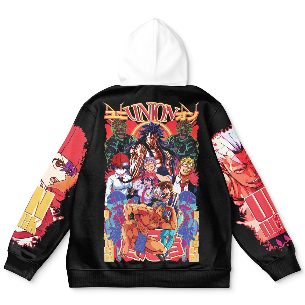 Buildercar - Andy and Fuuko Undead Unluck Streetwear Hoodie