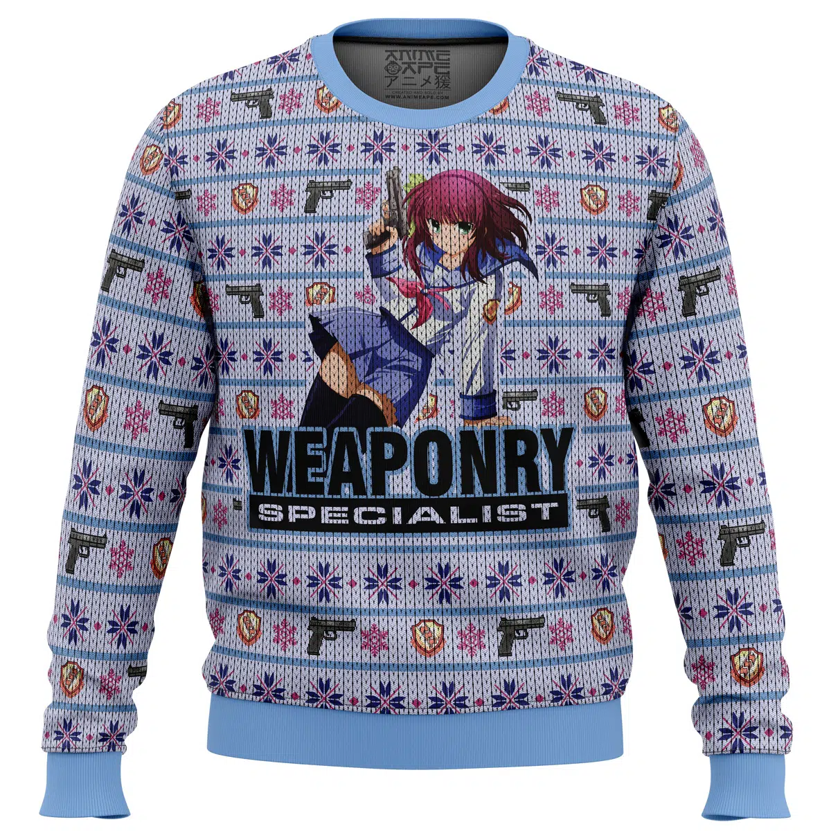 Buildercar - Angel Beats Nakamura Yuri Ugly Christmas Sweater