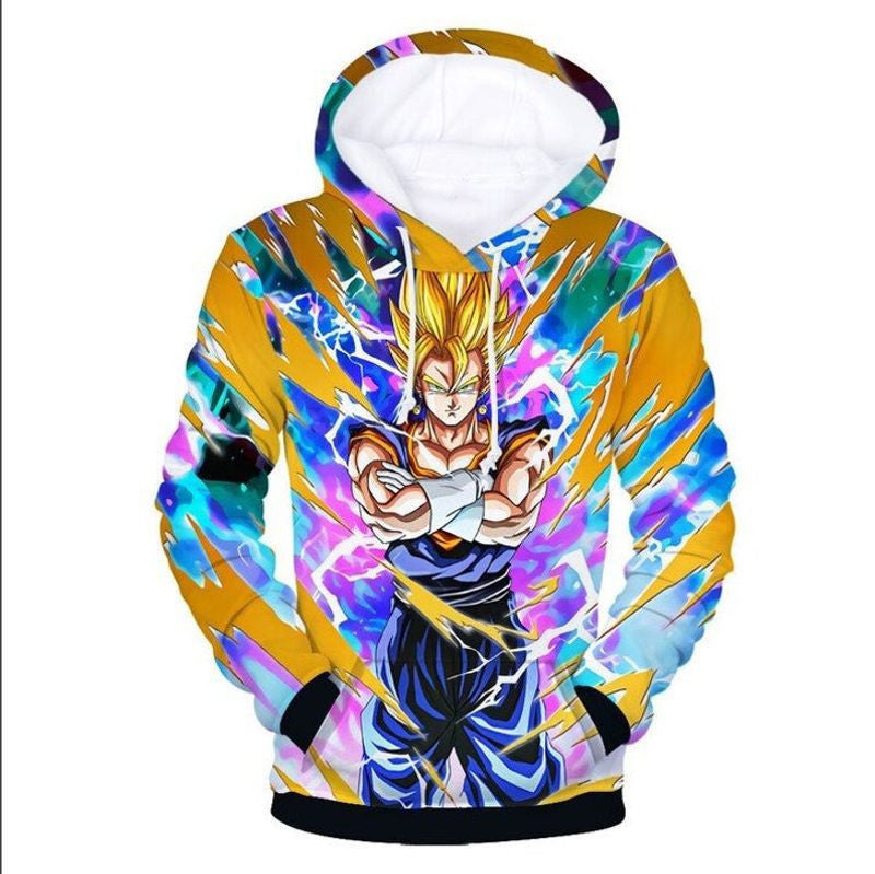 Buildercar - Anime Dragon Ball Super Saiyan God 3d Hoodie