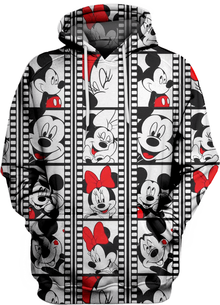 Buildercar - Anime Mickey Minnie Mouse Hoodie 3d - Hoodie
