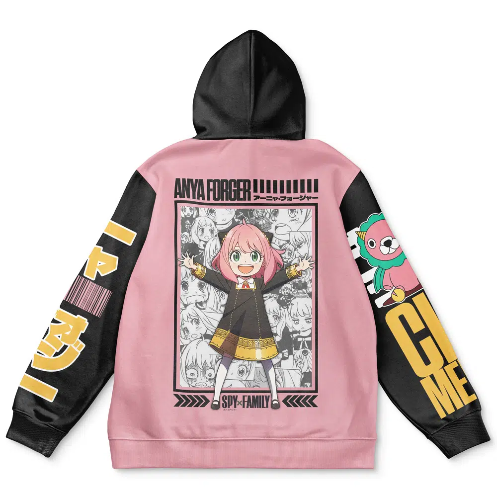 Buildercar - Anya Forger Bond Spy x Family Streetwear Hoodie
