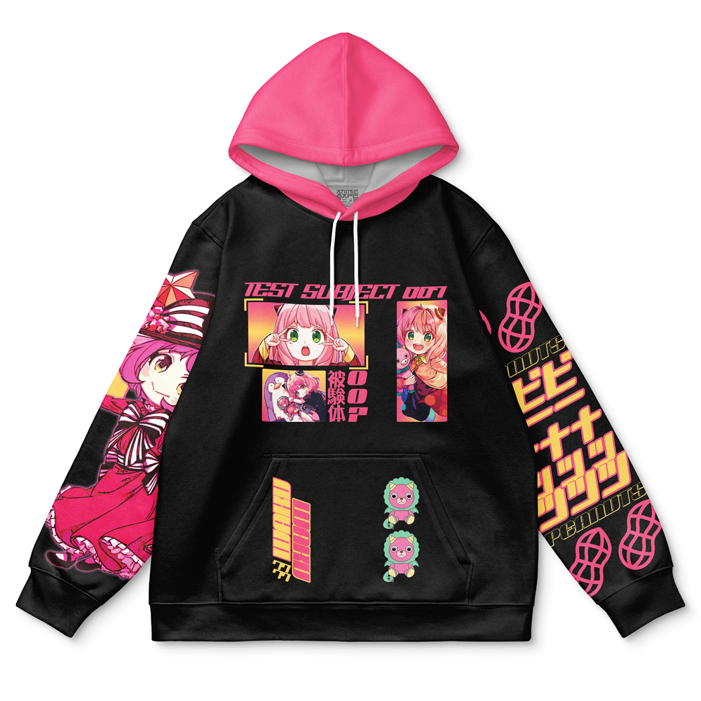 Buildercar - Anya Forger V2 Spy x Family Streetwear Hoodie - Image 2