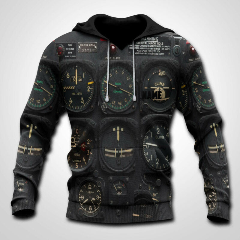 Buildercar - Apayprint - Control Plane 3d Hoodie