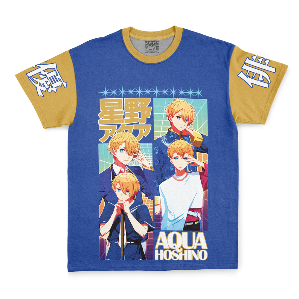 Buildercar - Aqua Hoshino Oshi no Ko Streetwear T-Shirt