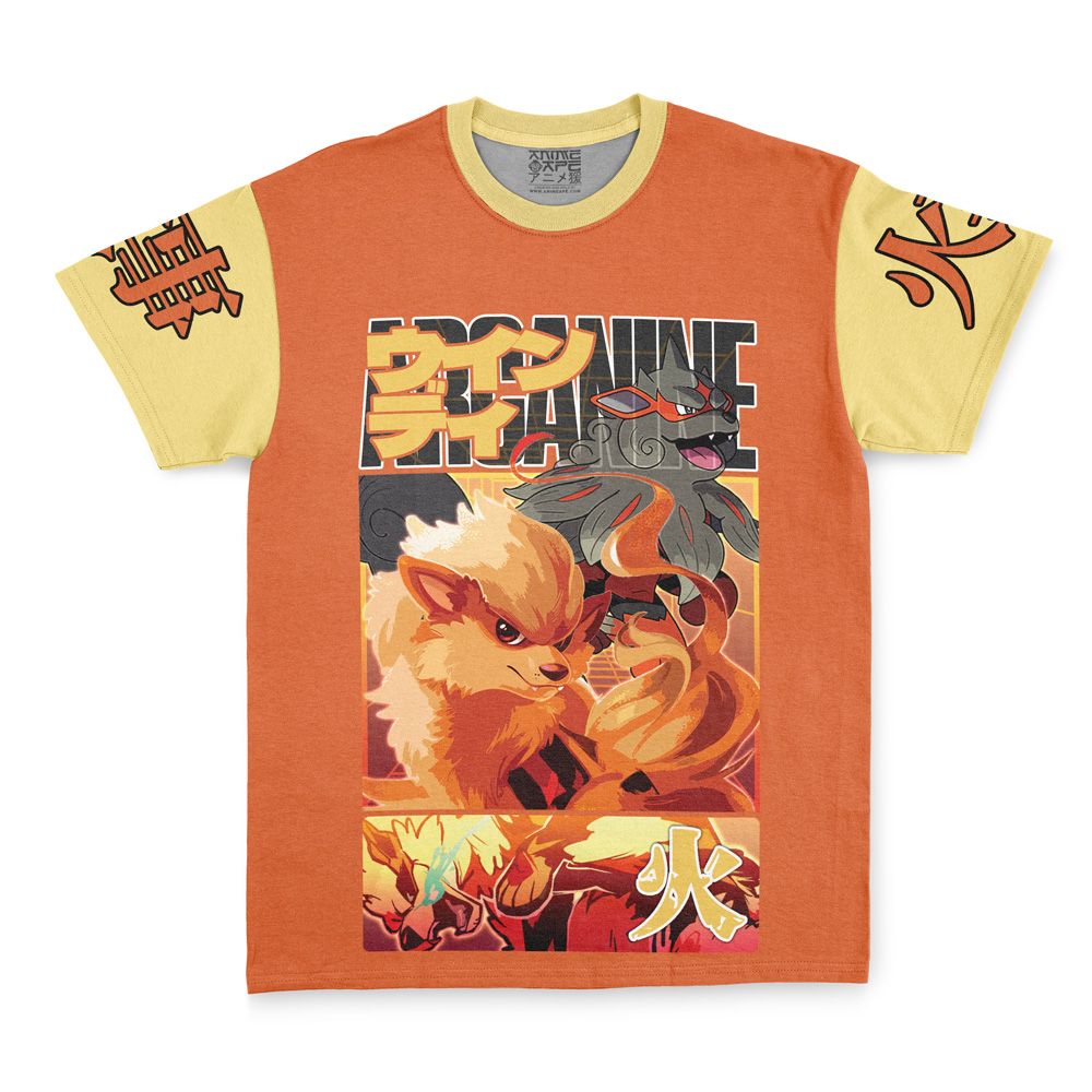 Buildercar - Arcanine Pokemon Streetwear T-Shirt