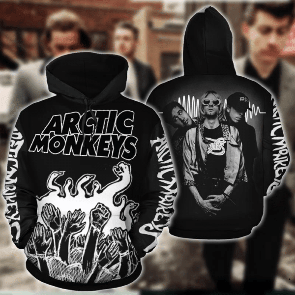 Buildercar - Arctic Monkeys English Rock Band Graphic 2k575 Lover Gift ,arctic Monkeys Music Band All Over Print 3d Hoodie