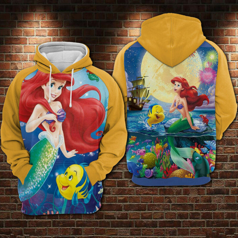Buildercar - Ariel - The Little Mermaid Hoodie