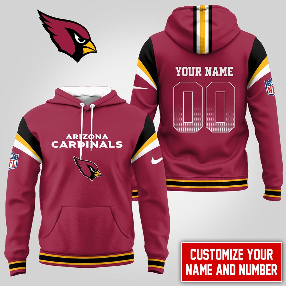 Buildercar - Arizona Cardinals | Premium NFL Customized Hoodie