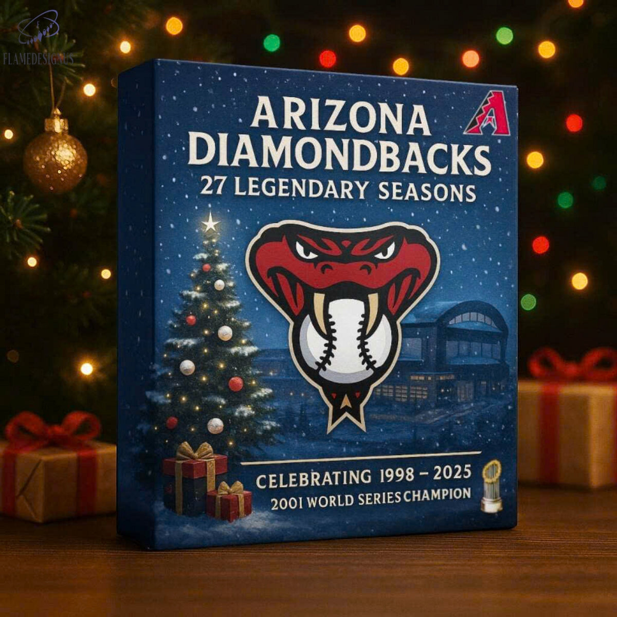 Buildercar - Arizona Diamondbacks Advent Calendar 2025 27th Anniversary -2D Acrylic