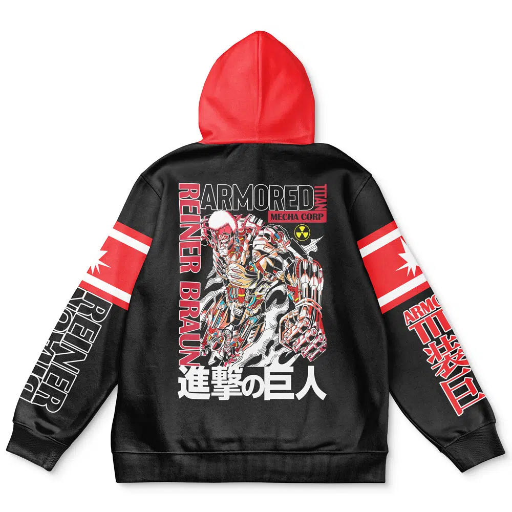 Buildercar - Armored Titan Attack on Titan Streetwear Hoodie