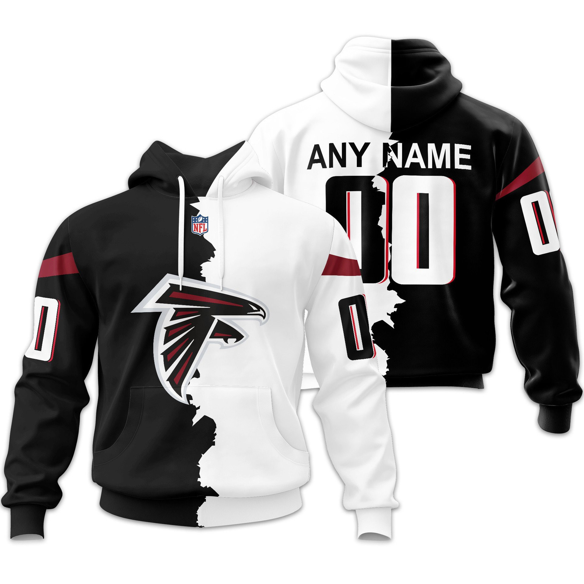 Buildercar - Atlanta Falcons | Home Mix Away Hoodie