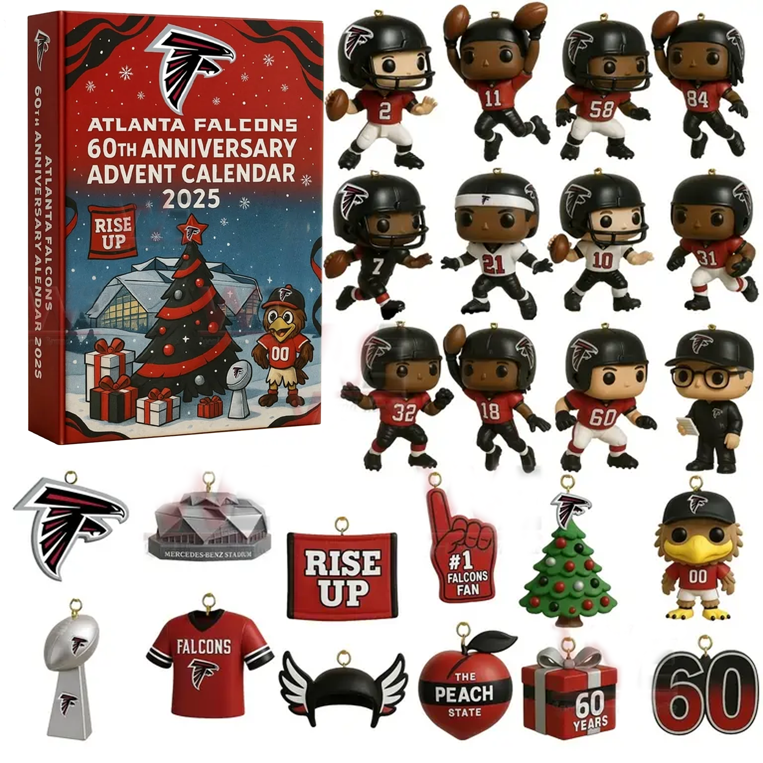 Buildercar - Atlanta Falcons x NFL Anniversary Advent Calendar