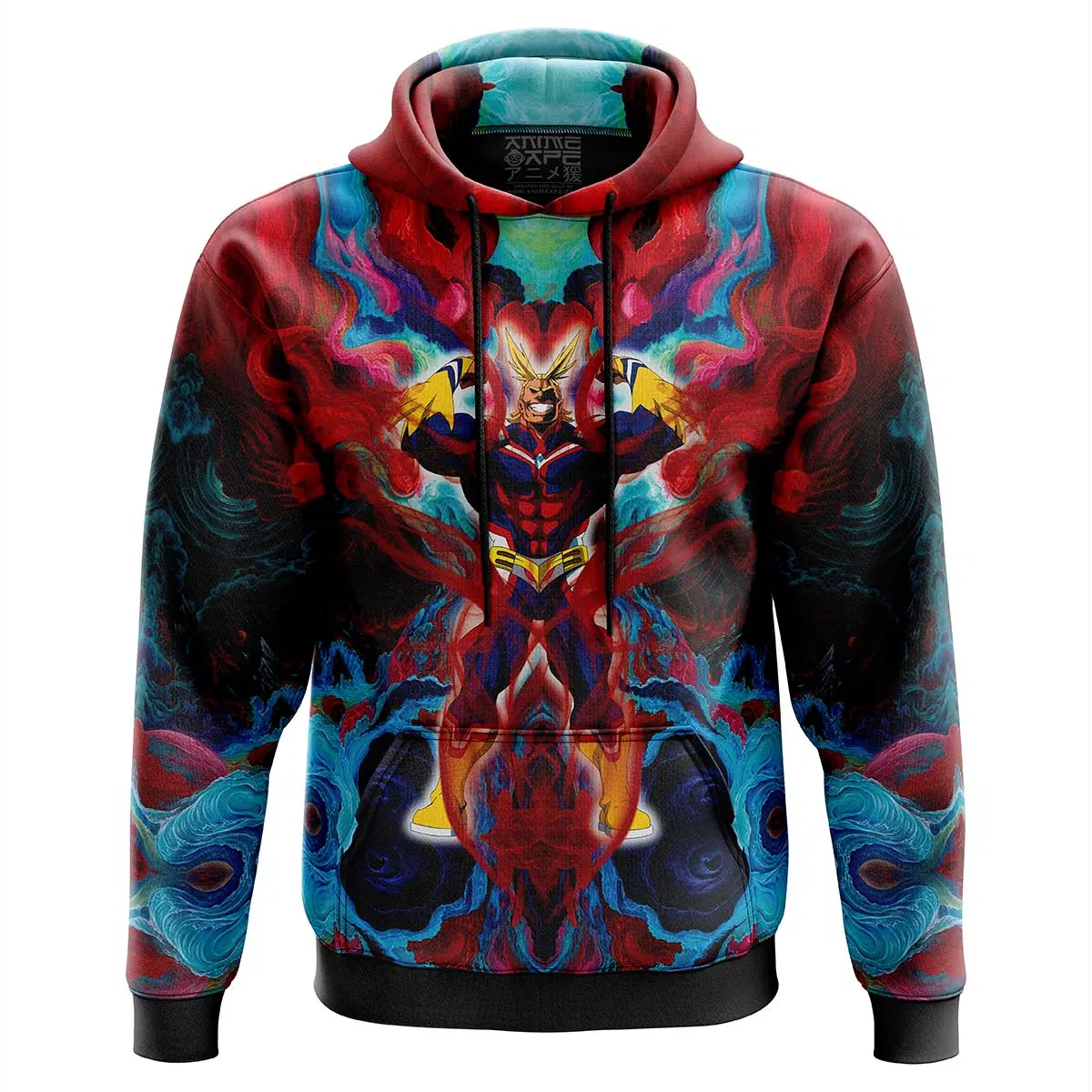 Buildercar - Atmospheric Blast All Might My Hero Academia Hoodie