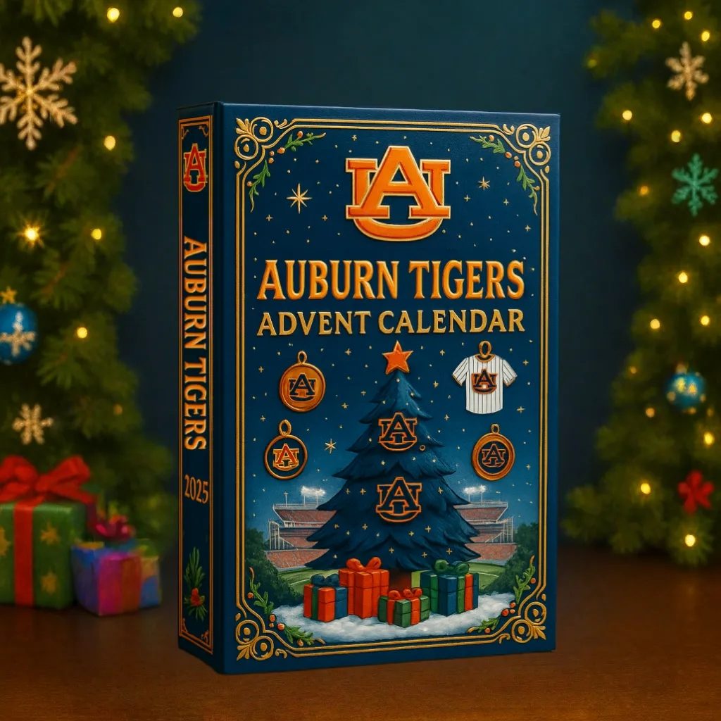 Buildercar - Auburn Tigers Football Advent Calendar -2D Acrylic