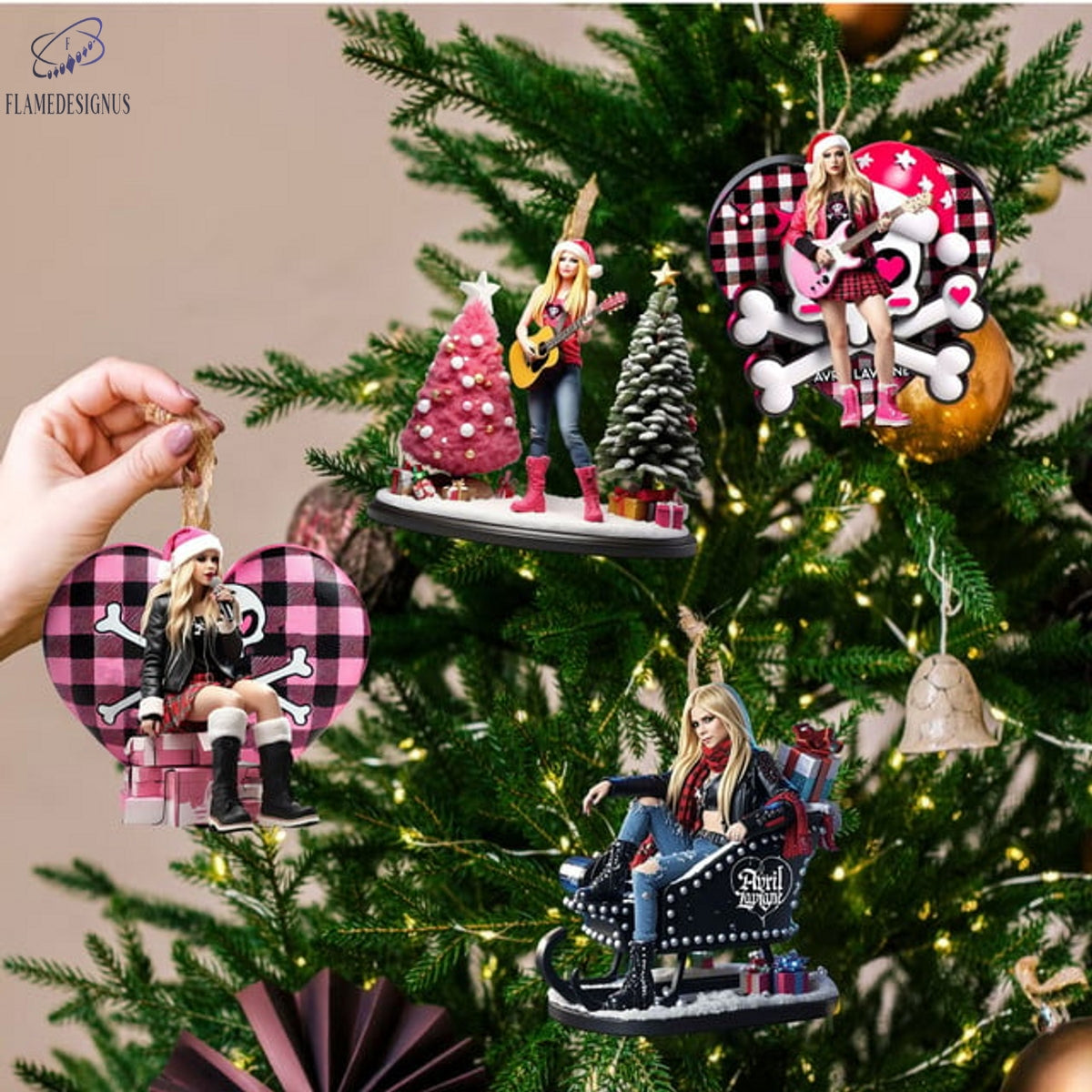 Buildercar - Avril Lavigne Pop Punk Christmas Advent Calendar -2D Acrylic