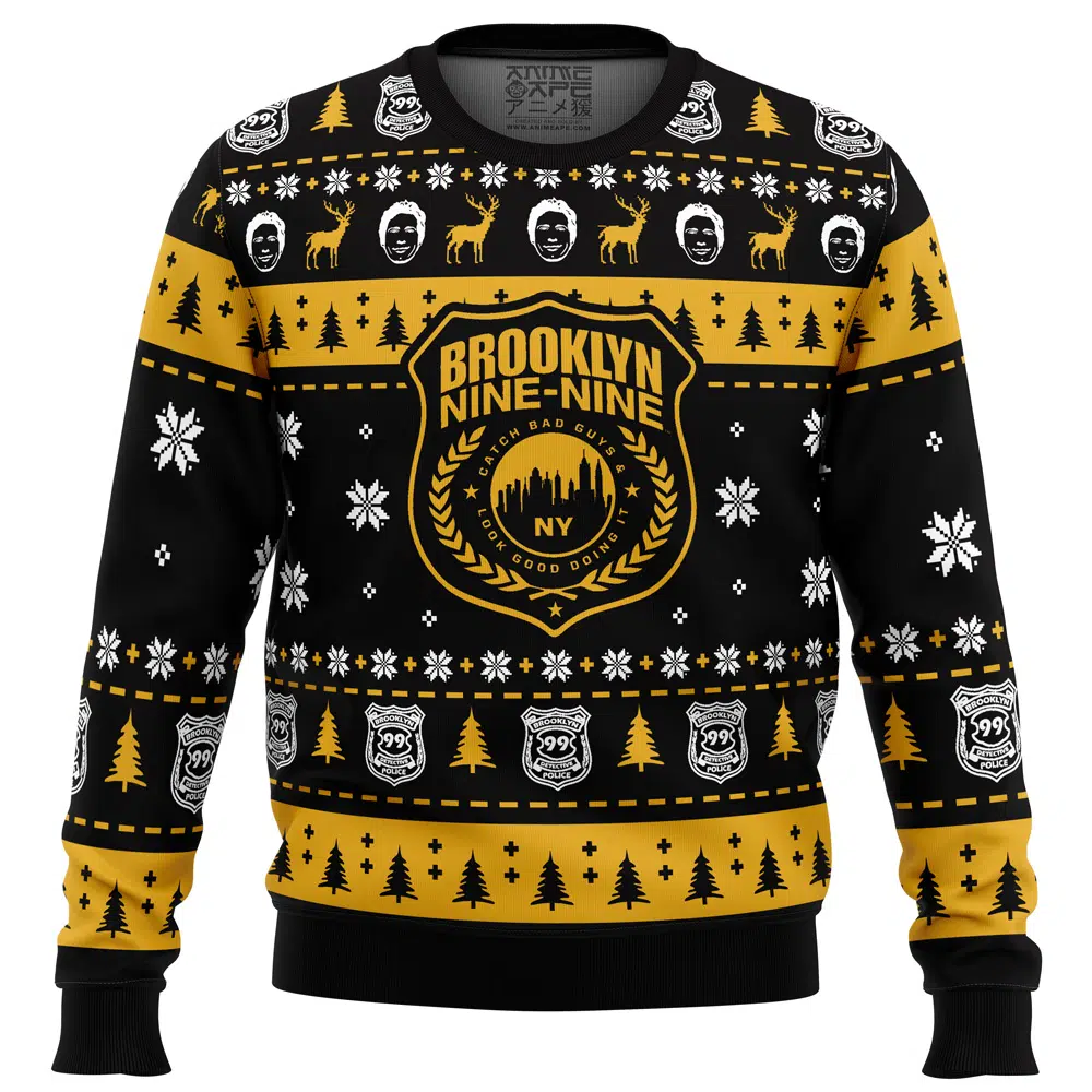 Buildercar - B99 Brooklyn Nine-Nine Ugly Christmas Sweater