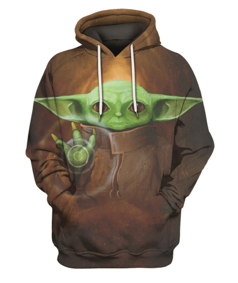Buildercar - Baby Yoda 3d Print Shirt 3d Hoodie