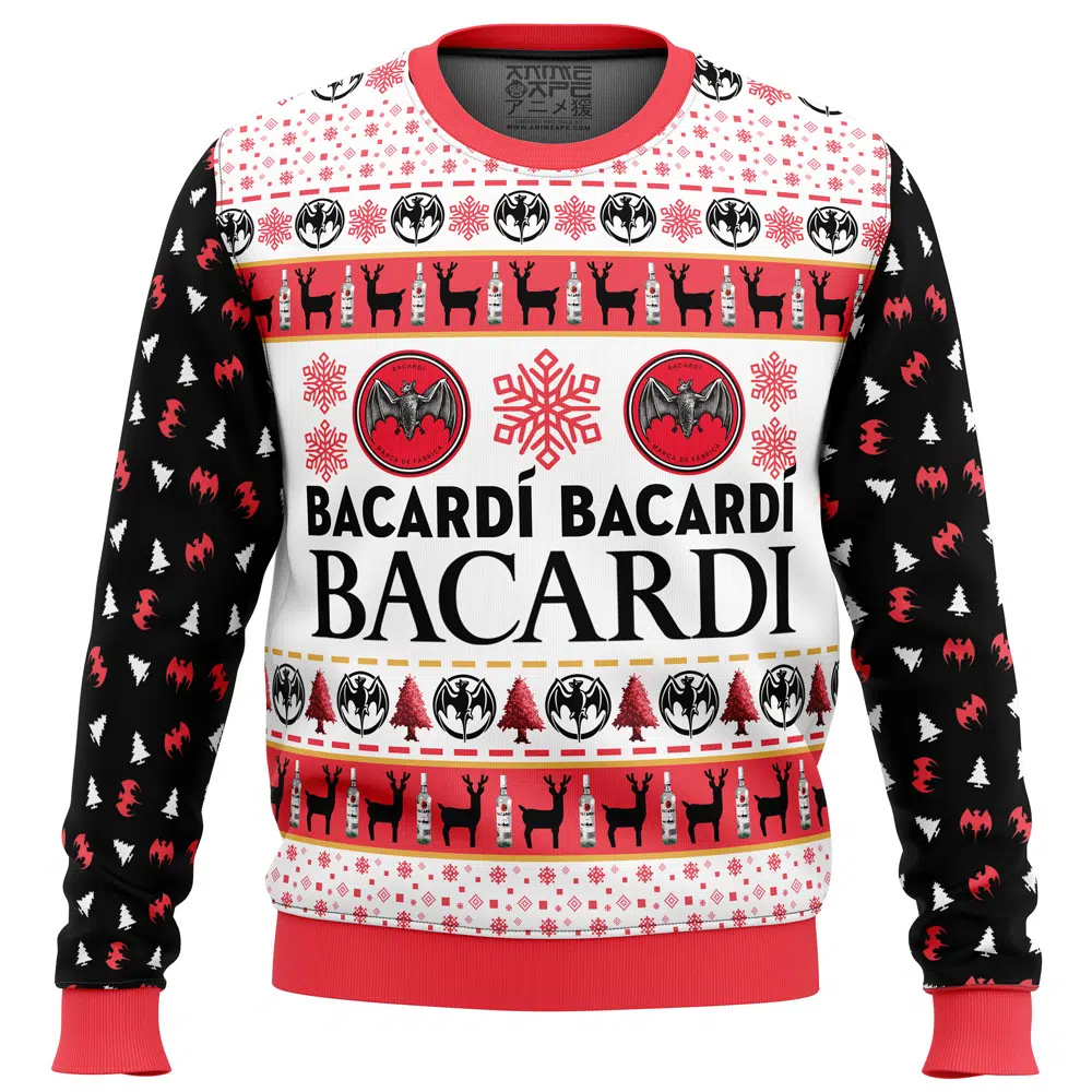 Buildercar - Bacardi Ugly Christmas Sweater