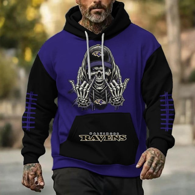 Buildercar - Baltimore Ravens NFL Bloodline Hoodie