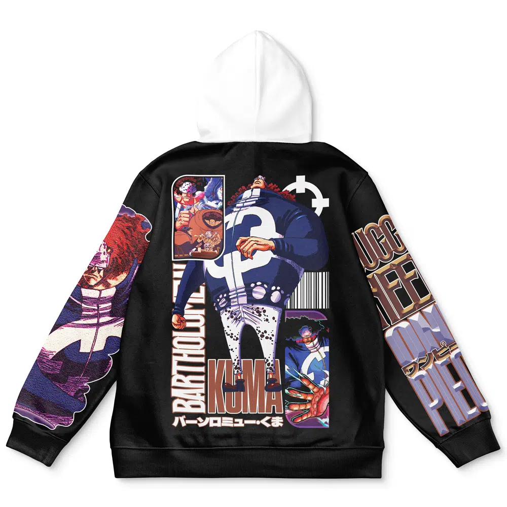 Buildercar - Bartholomew Kuma One Piece Streetwear Hoodie