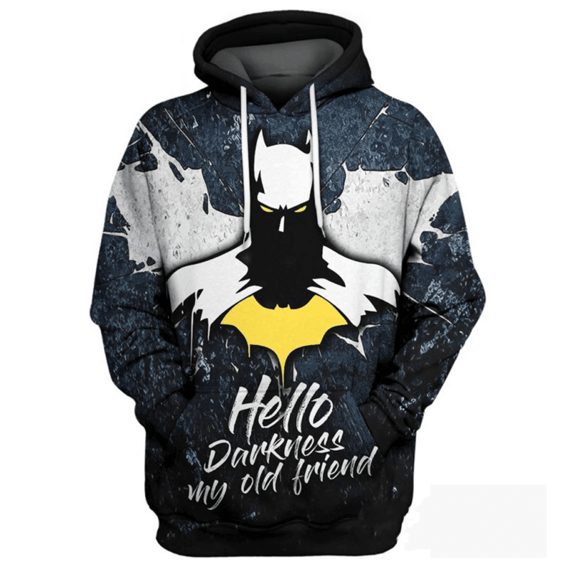 Buildercar - Batman Art Gift For Fan Custom 3d Hoodie All Over Printed Zip Hoodie