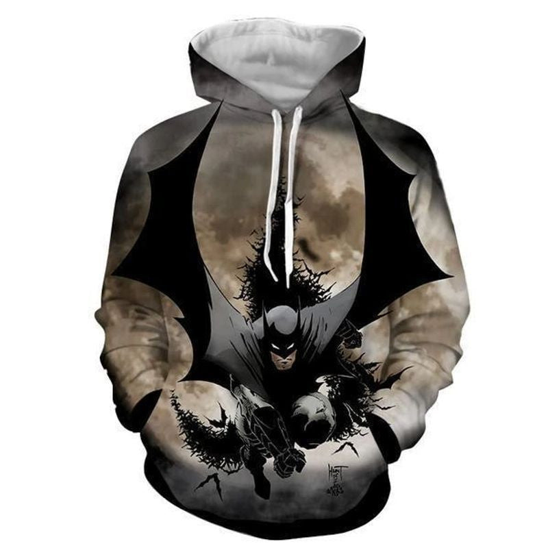 Buildercar - Batman Dc Universe Dark Knight 3d Hoodie 3