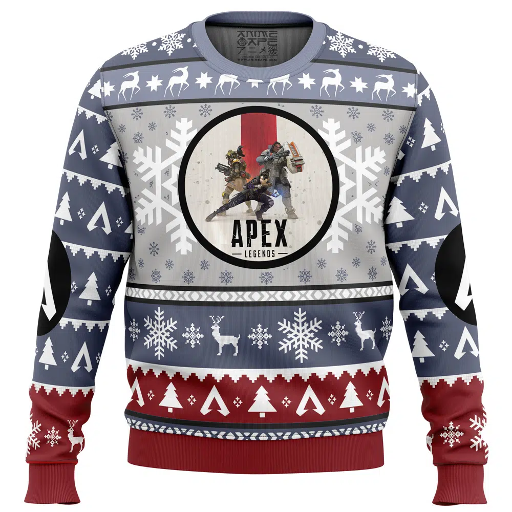 Buildercar - Battle Royale Apex Legends Ugly Christmas Sweater