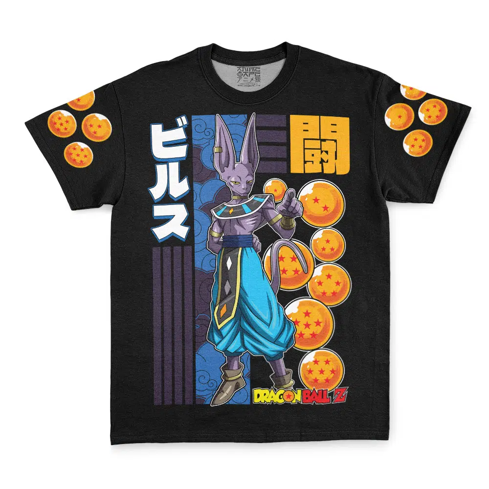 Buildercar - Beerus Fight DBZ Streetwear T-Shirt