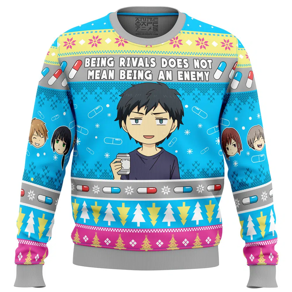 Buildercar - Being Rivals ReLIFE Ugly Christmas Sweater