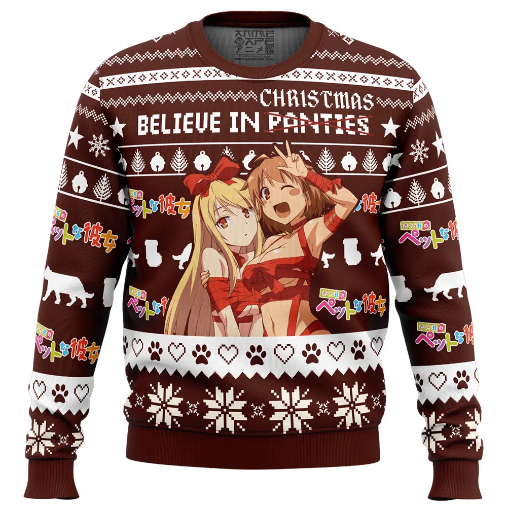 Buildercar - Believe in Christmas The Pet Girl of Sakurasou Ugly Christmas Sweater