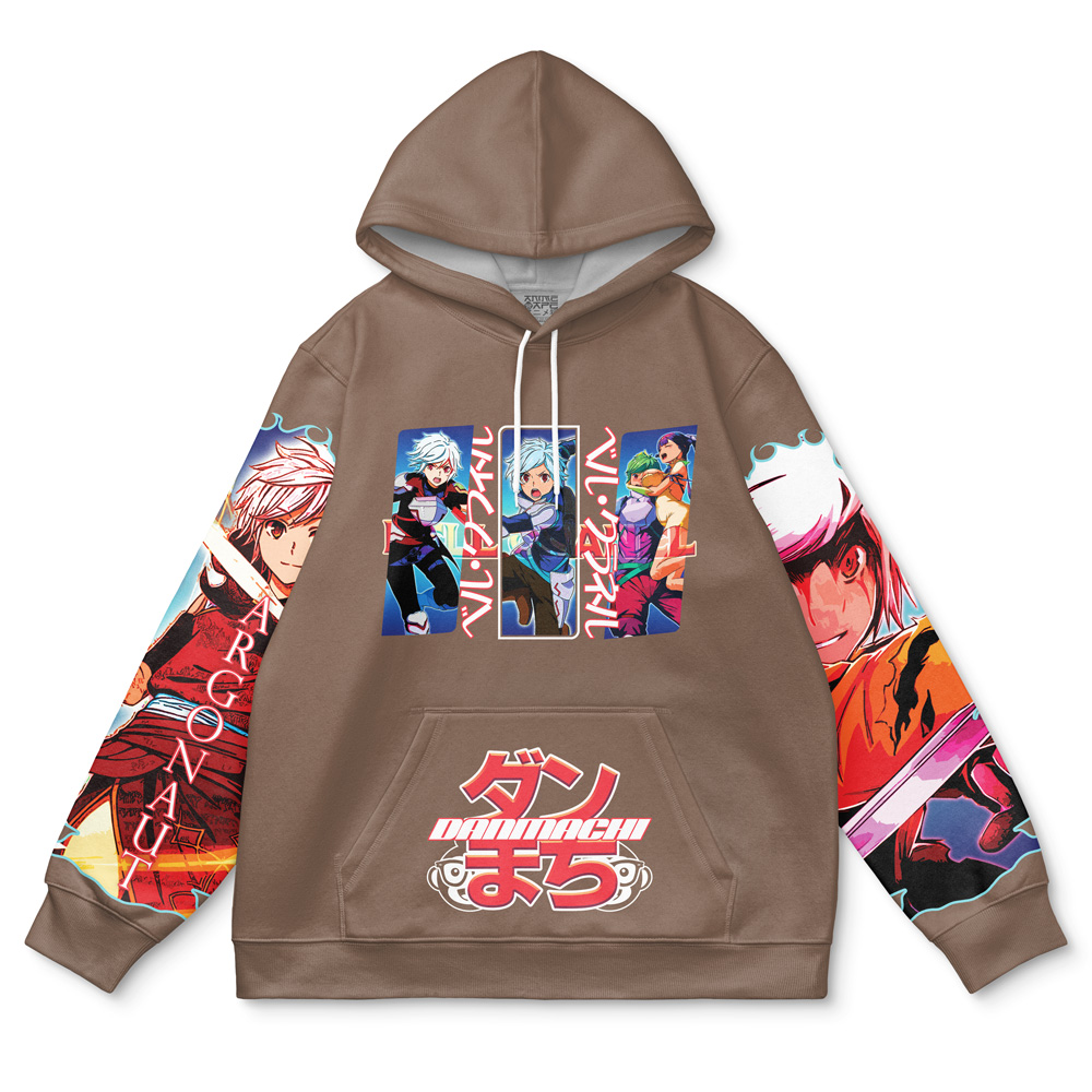 Buildercar - Bell Cranel DanMachi Streetwear Hoodie - Image 2