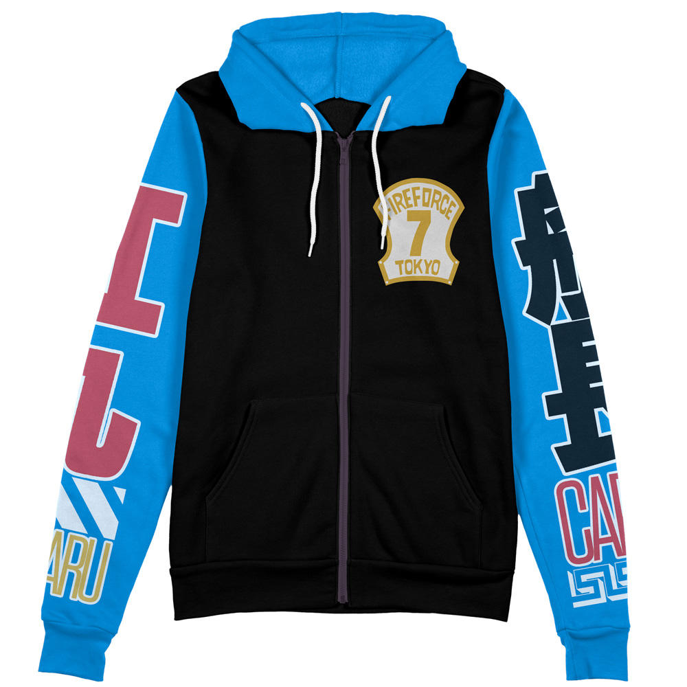 Buildercar - Benimaru Shinmon Fire Force Streetwear Zip Hoodie Jacket - Image 2