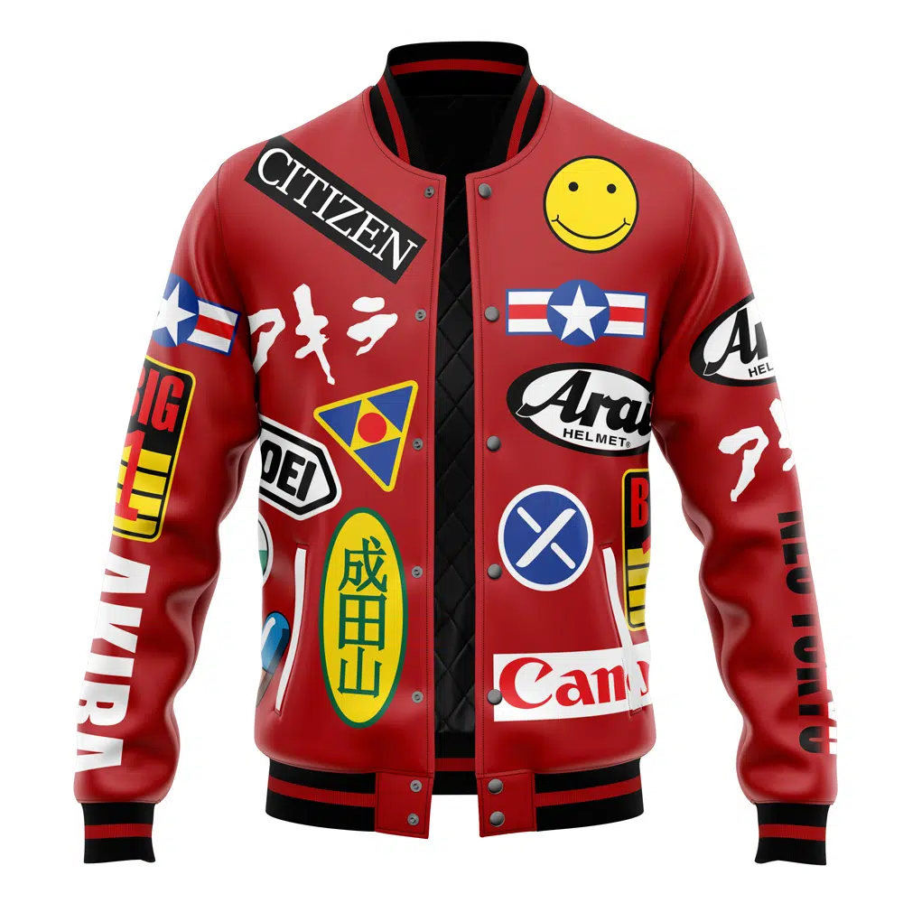 Buildercar - Bike Decals Akira Varsity Jacket