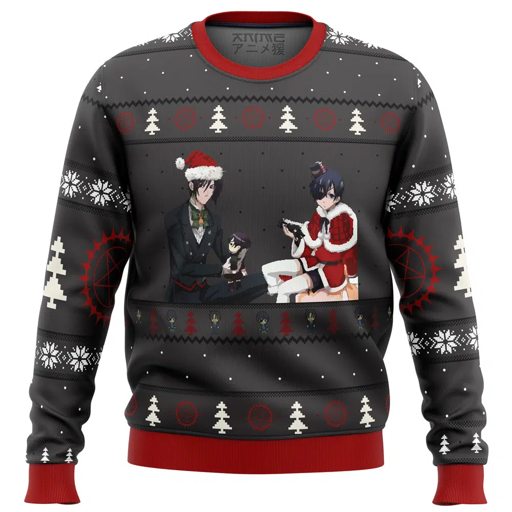 Buildercar - Black Butler Presents Ugly Christmas Sweater