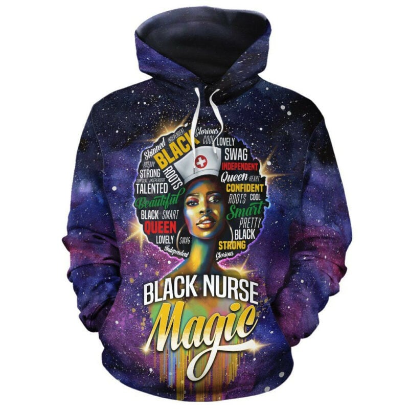 Buildercar - Black Nurse Magic 3d Hoodie