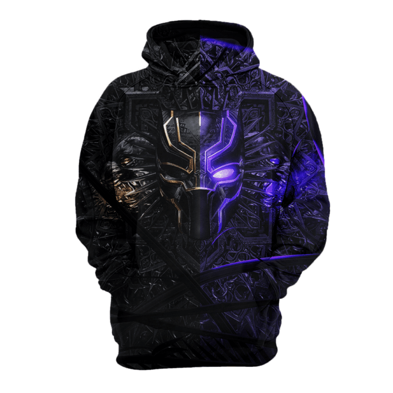 Buildercar - Black Panther 3d Hoodie 01