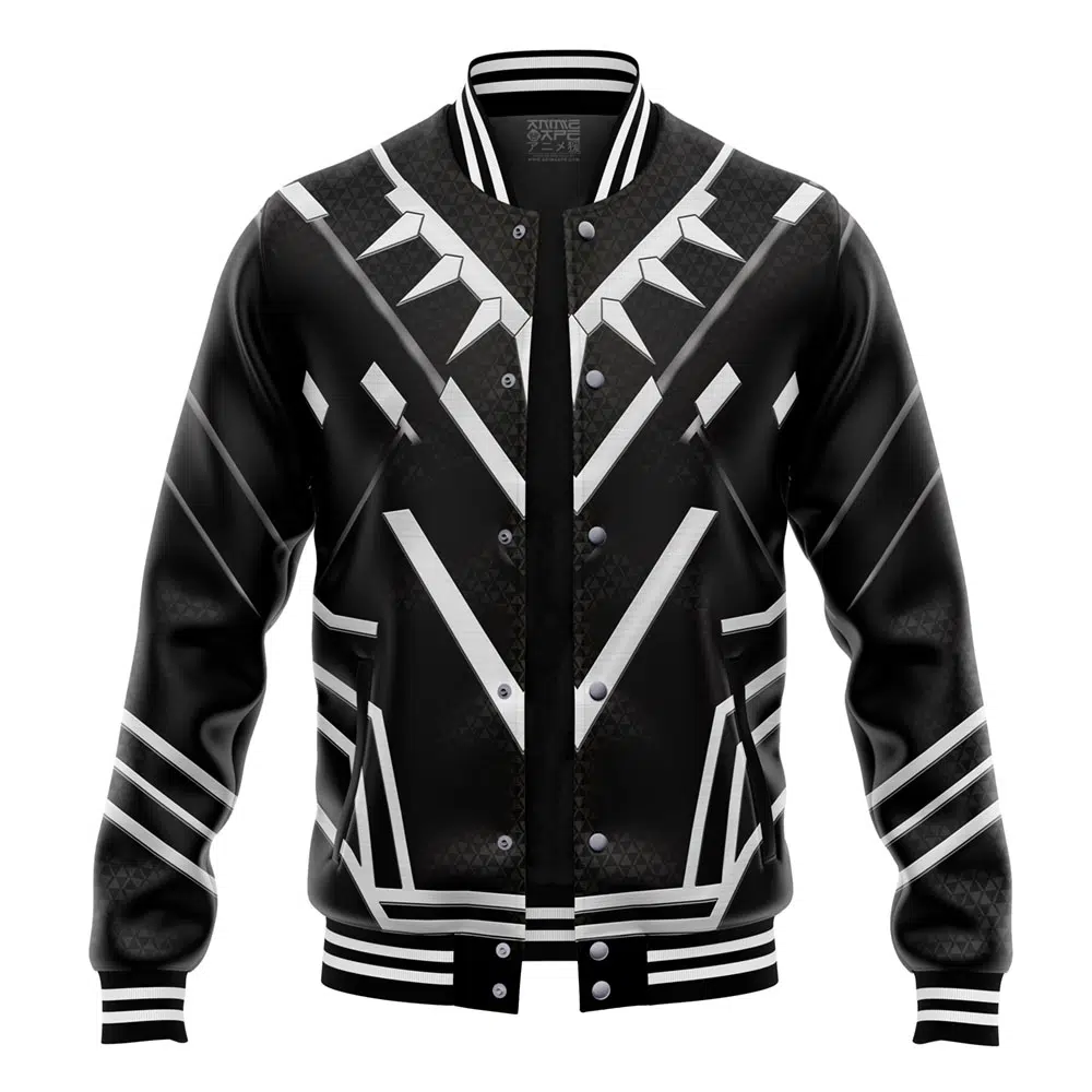 Buildercar - Black Panther Cosplay Marvel Varsity Jacket