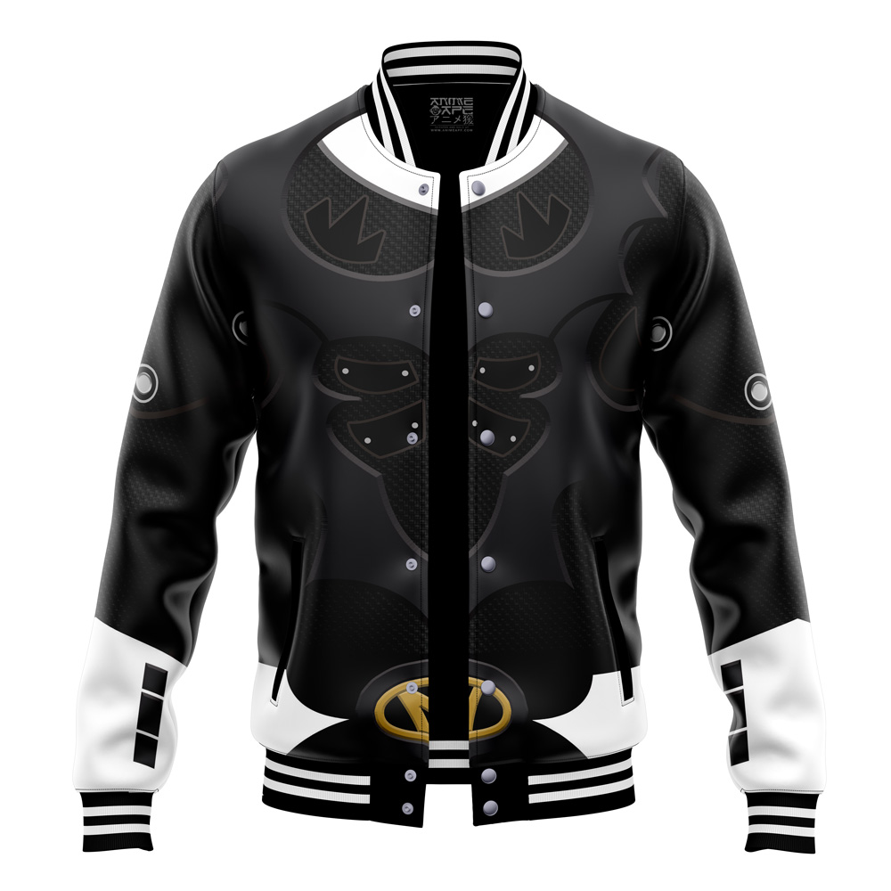 Buildercar - Black Psycho Rangers Varsity Jacket