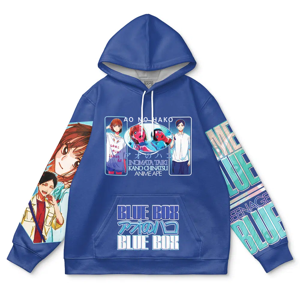 Buildercar - Blue Box Streetwear Hoodie - Image 2