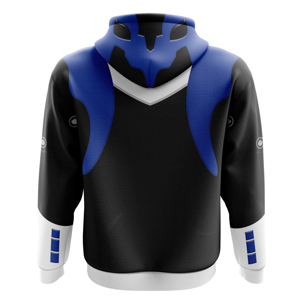Buildercar - Blue Psycho Psycho Rangers Zip Hoodie Jacket - Image 2