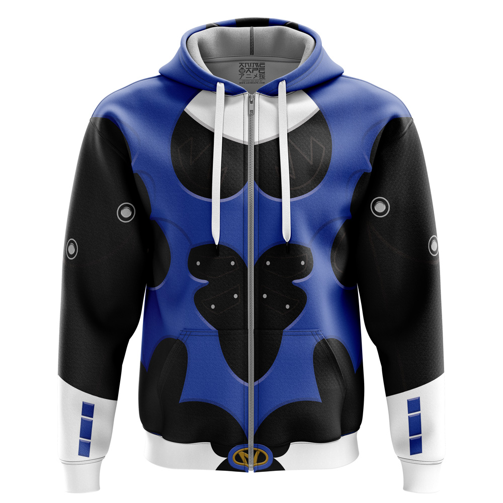 Buildercar - Blue Psycho Psycho Rangers Zip Hoodie Jacket