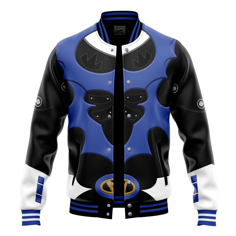 Buildercar - Blue Psycho Rangers Varsity Jacket