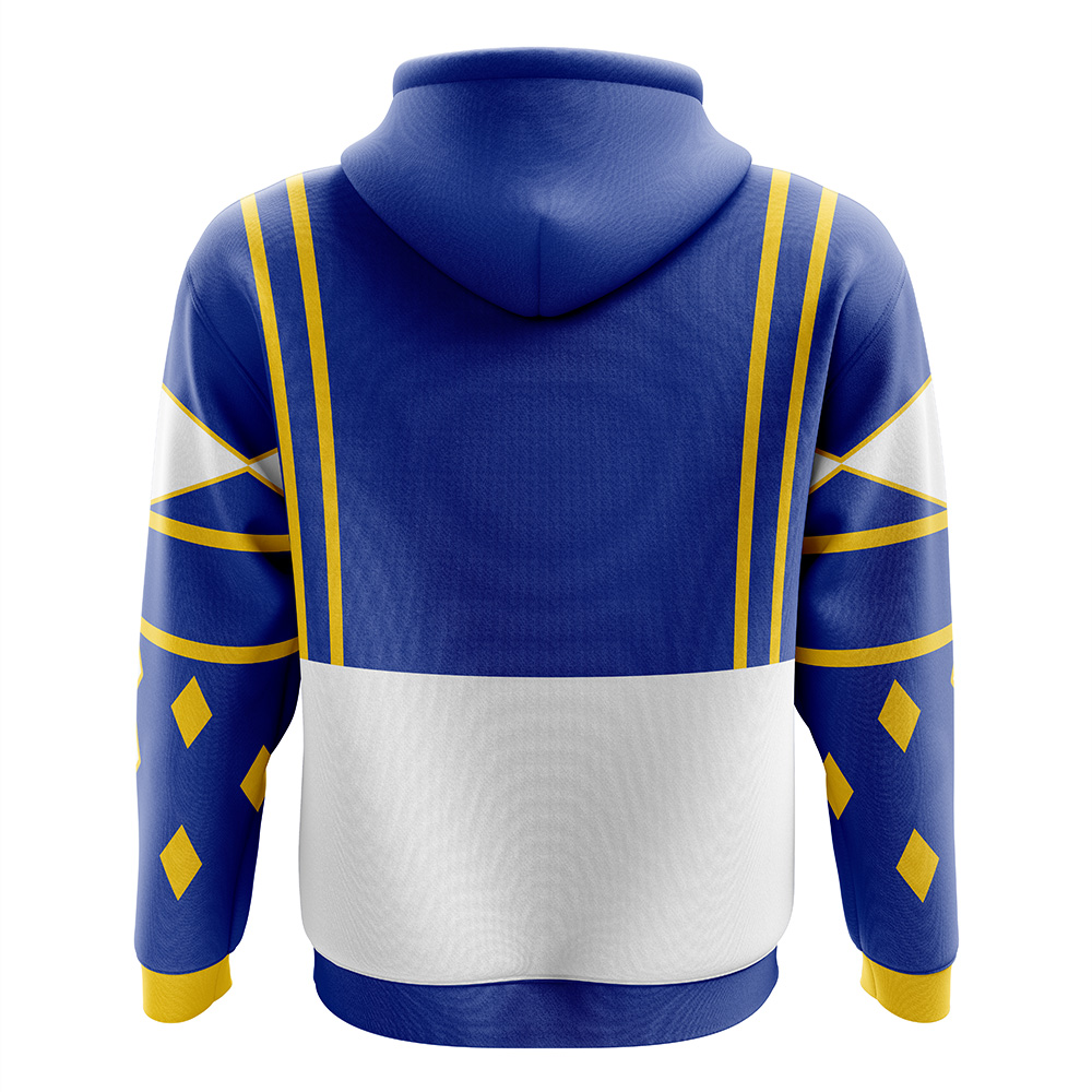Buildercar - Blue Ranger Ninjetti Rangers Zip Hoodie Jacket - Image 2