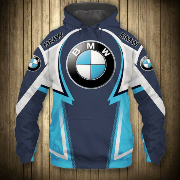Buildercar - Bmw Luxury Sport Car 7k2 Fan Gift Stylist Unisex Cartoon 3d Hoodie 431