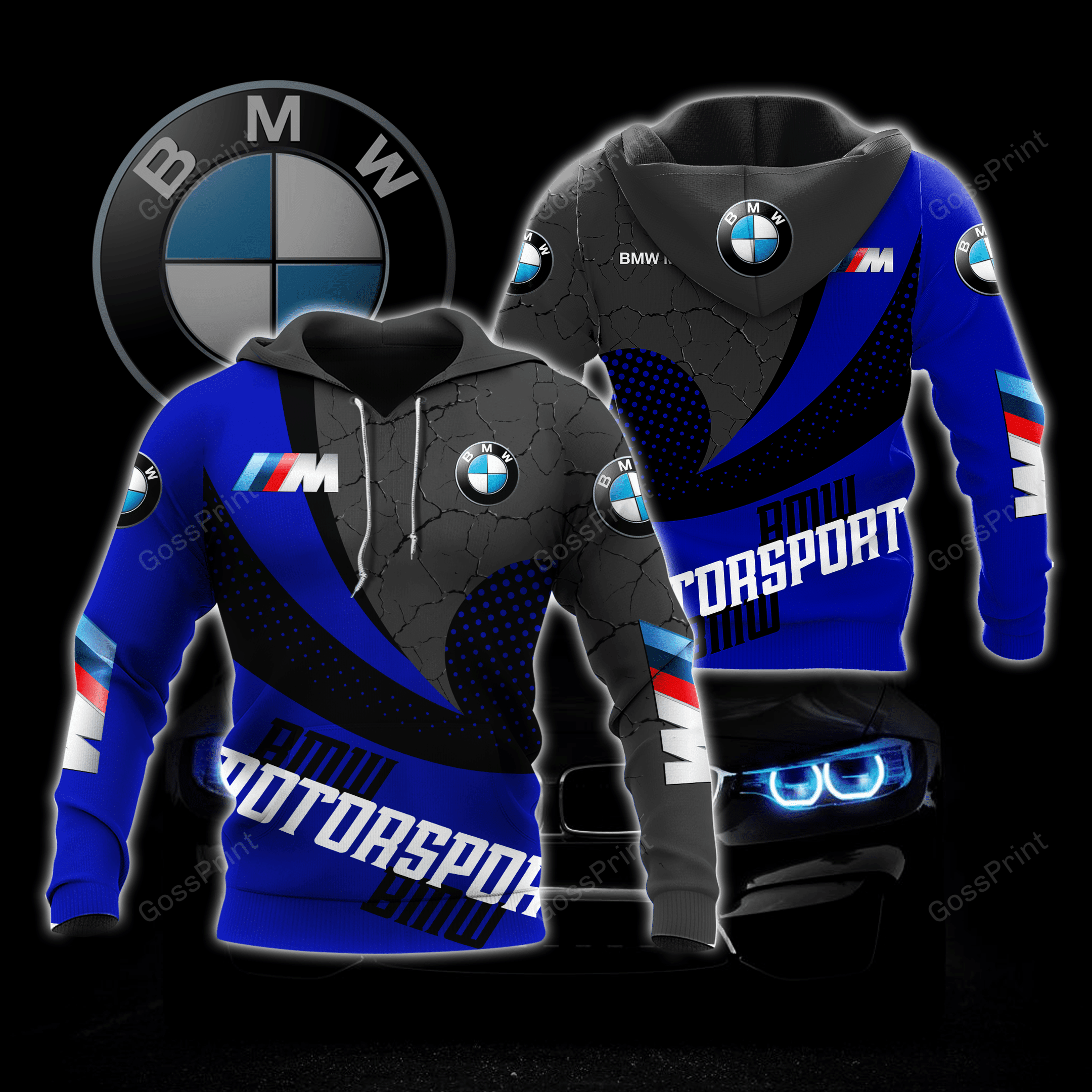 Buildercar - Bmw Motorsport Aop Hoodie
