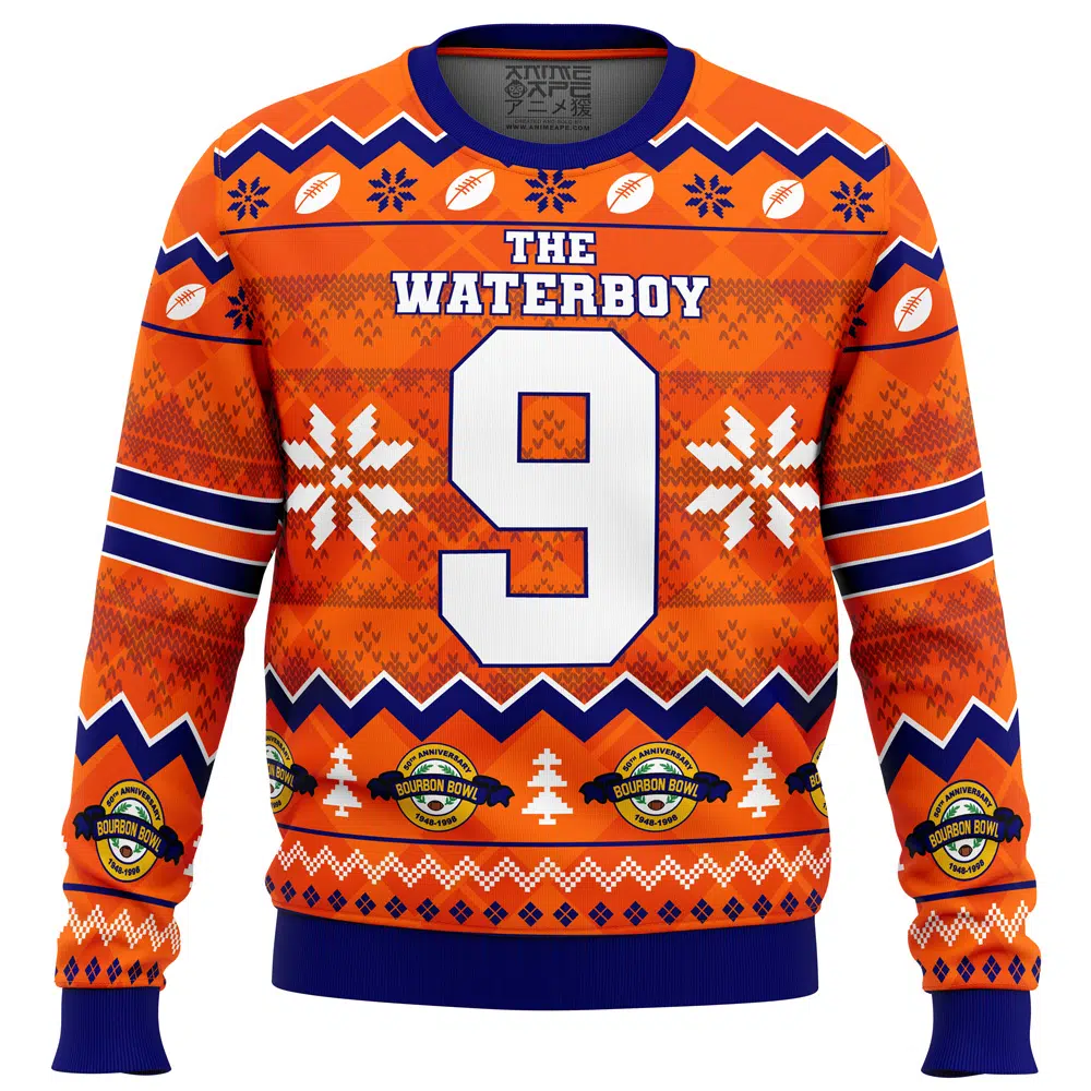 Buildercar - Bobby Boucher The Waterboy Ugly Christmas Sweater