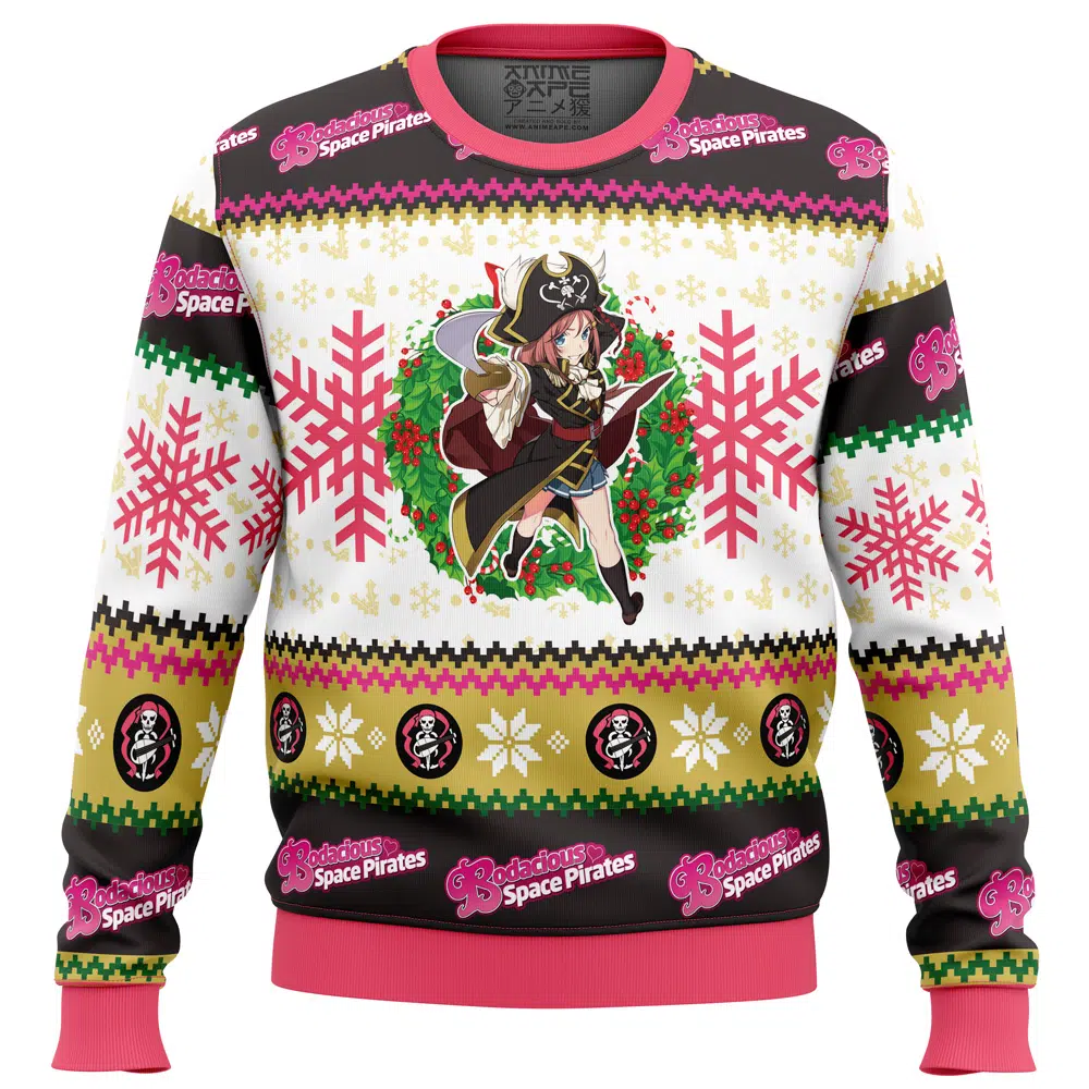 Buildercar - Bodacious Space Pirates Ugly Christmas Sweater