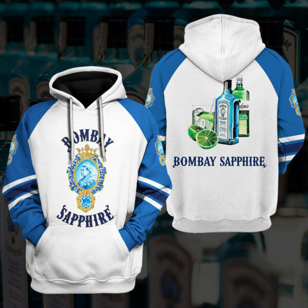 Buildercar - Bombay Sapphire Gin 3d Hoodie 241